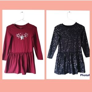 BCBGirls 2 Star Dresses Size L 8-10